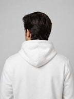 white plain hoodies cotton fleece